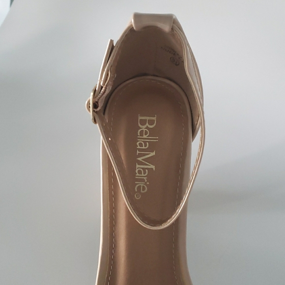 🤑Sold🤑Ankle Strap Band Chunky Block High Heel Dress Sandal Open Shoes - Picture 2 of 3